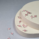 4Mm Pink Cat’s Eye Connector Charm