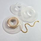 Tangle Free Silicone Spools For Chain Storage