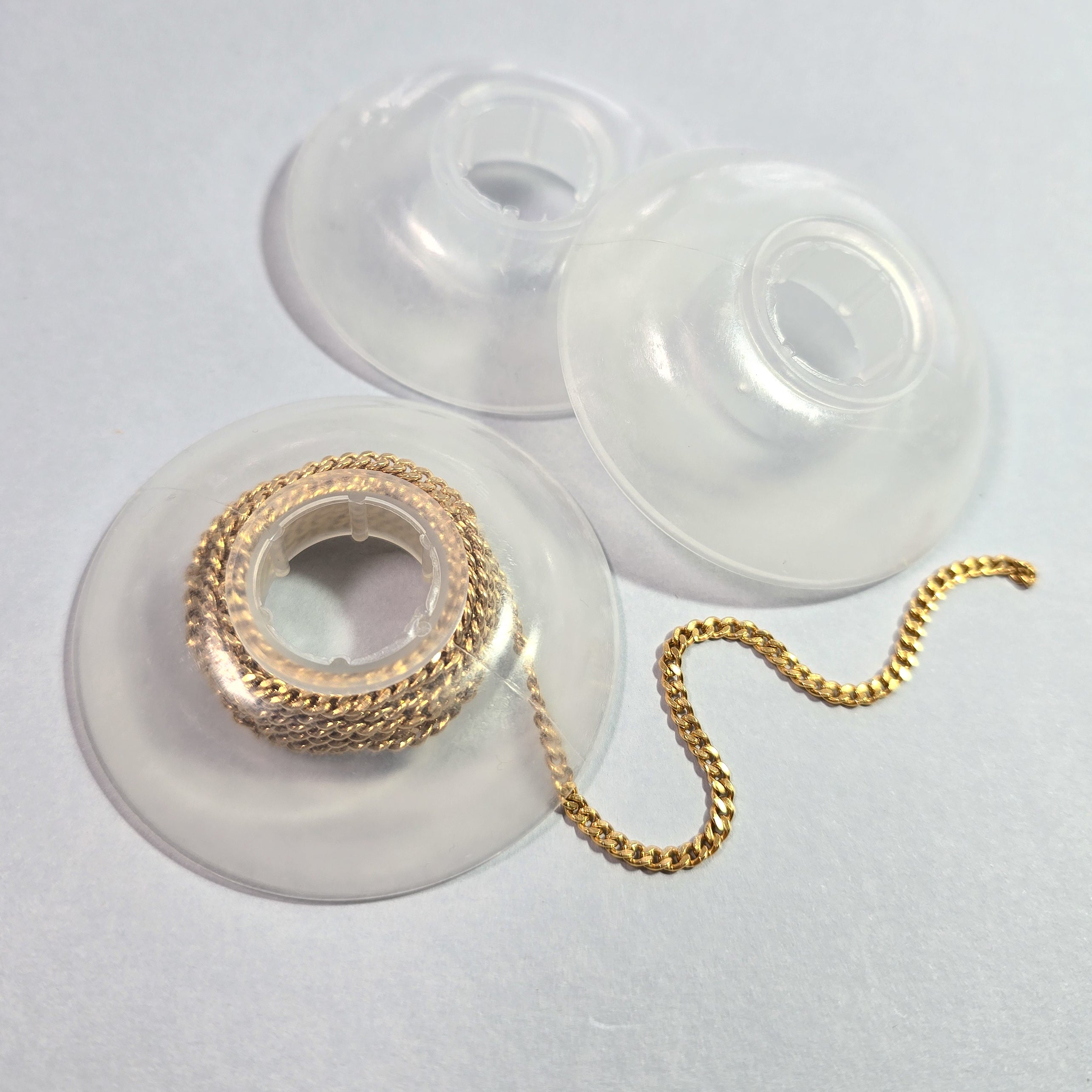 Tangle Free Silicone Spools For Chain Storage
