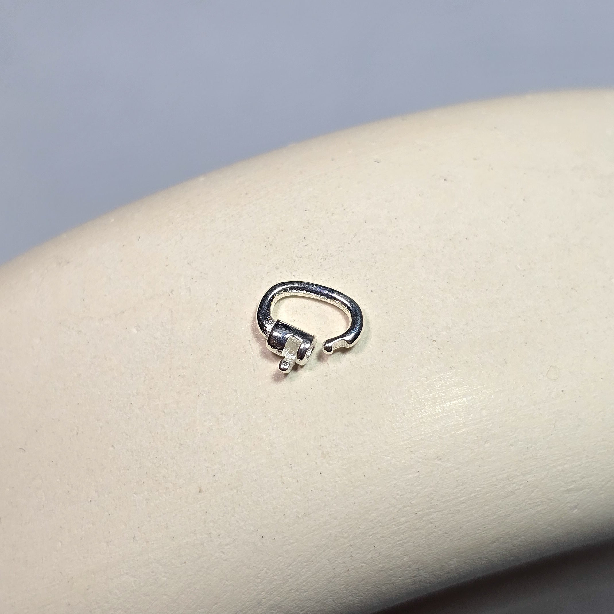 Sterling Silver Permanent Clasp