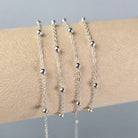 1.35mm Satellite Chain - 14K Gold Filled & 925 Sterling Silver 925 Sterling Silver / 1 Meter