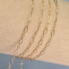 14k Gold Filled Clover Chain 1 meter