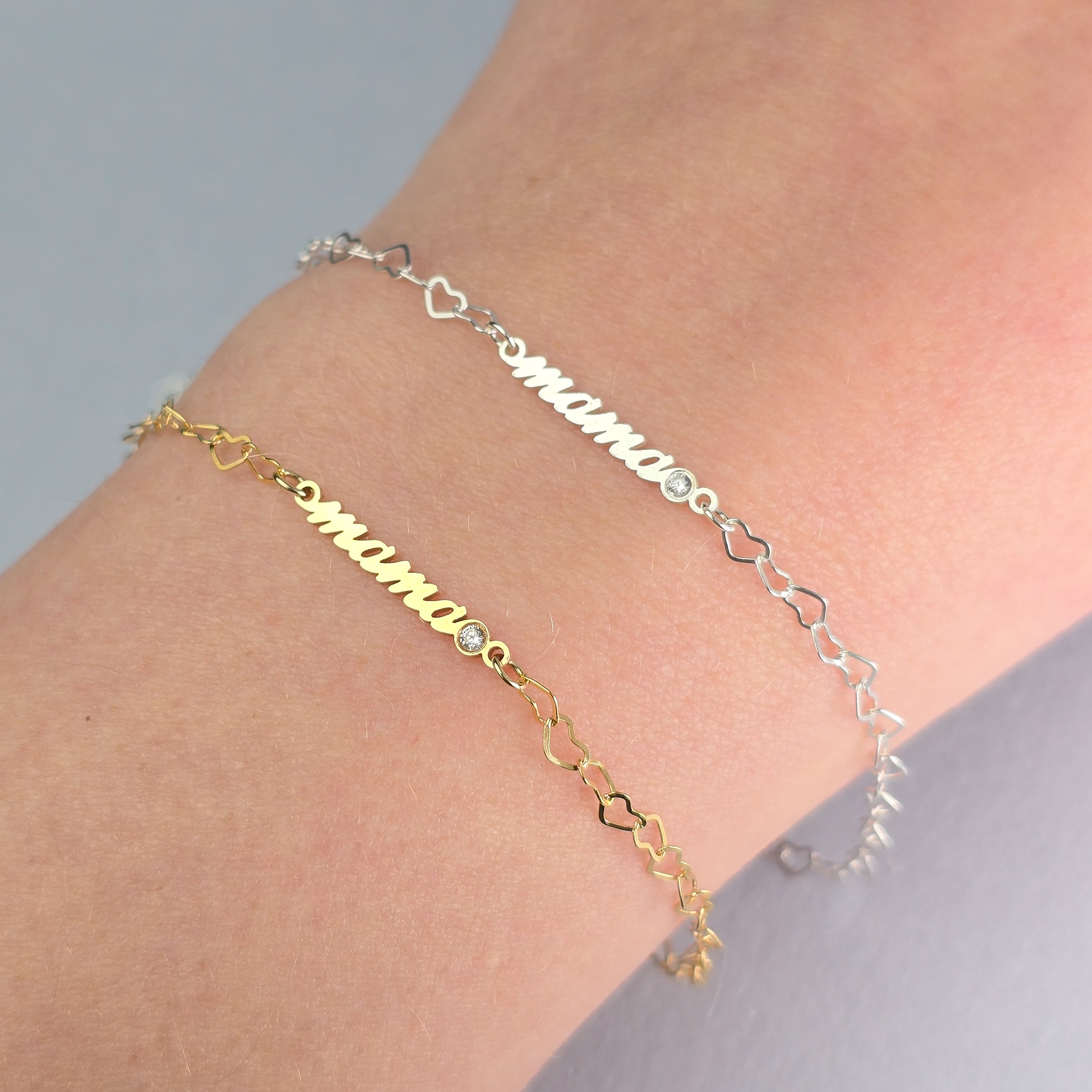 2.8mm Heart Chain - 14K Gold Filled & 925 Sterling Silver
