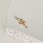 Luxury 9k Solid Gold Snake Connector Charm