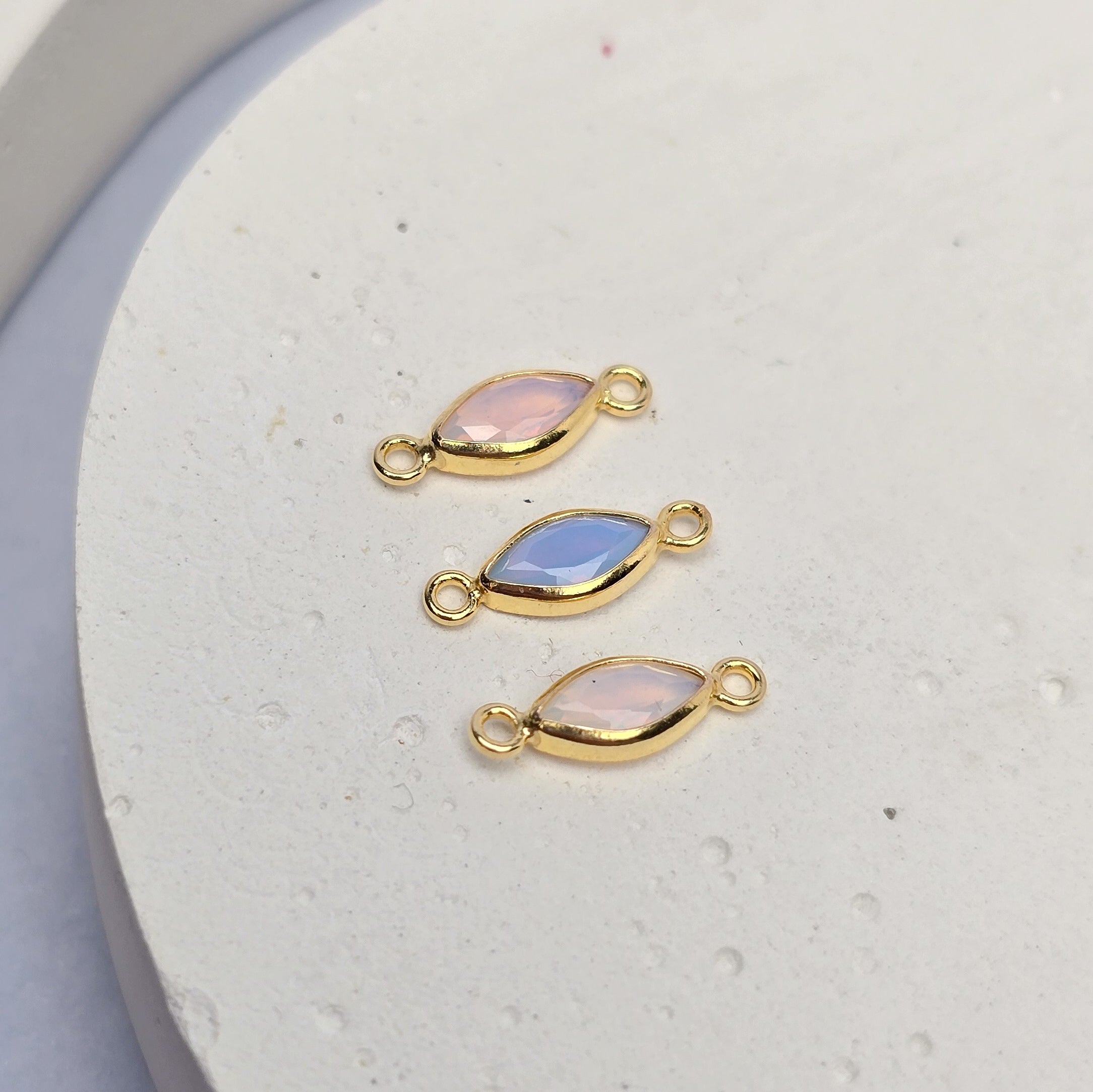 6mm Marquise Opal Connectors