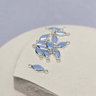 6mm Marquise Opal Connectors