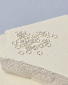 925 Sterling Silver & 14k Gold Filled Jump Rings 3mm (22 & 24 Ga) - 20 pack 925 Sterling Silver / 0.64mm wire diameter