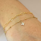 Mini Cubic Zirconia Star Charm