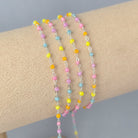 1.5mm Candy Enamel Flat Cable Chain - 925 Sterling Silver & 14k Gold Filled