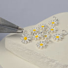 Sterling Silver Daisy Charm