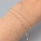 1.3mm Mini Figaro - 14k Gold Filled & 925 Sterling Silver