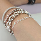 4.15mm Textured Paperclip Chain