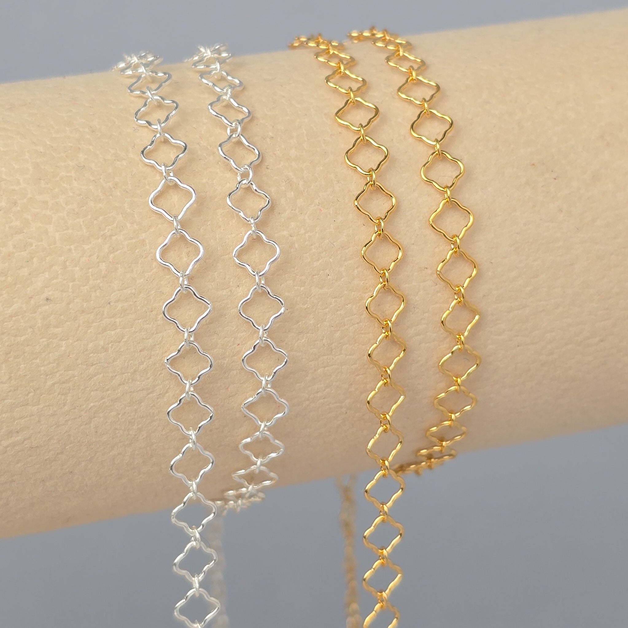 4.3mm Clover Chain