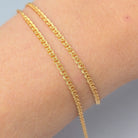 2.5mm Double Curb Chain