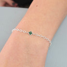 4mm Diamond Birthstone Connector