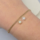 5mm Round Freshwater Pearl Pendant Charm Charms