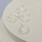 Sterling Silver CZ Crescent Moon Pendant Charm Charms