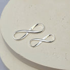 Sterling Silver Infinity Connector Connector Charms