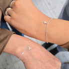 1.7mm Flat Cable Cubic Zirconia Chain