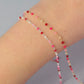 1.5mm Raspberry Sorbet Flat Cable Chain
