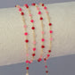 1.5mm Raspberry Sorbet Flat Cable Chain