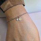 4mm Opal Heart Charm