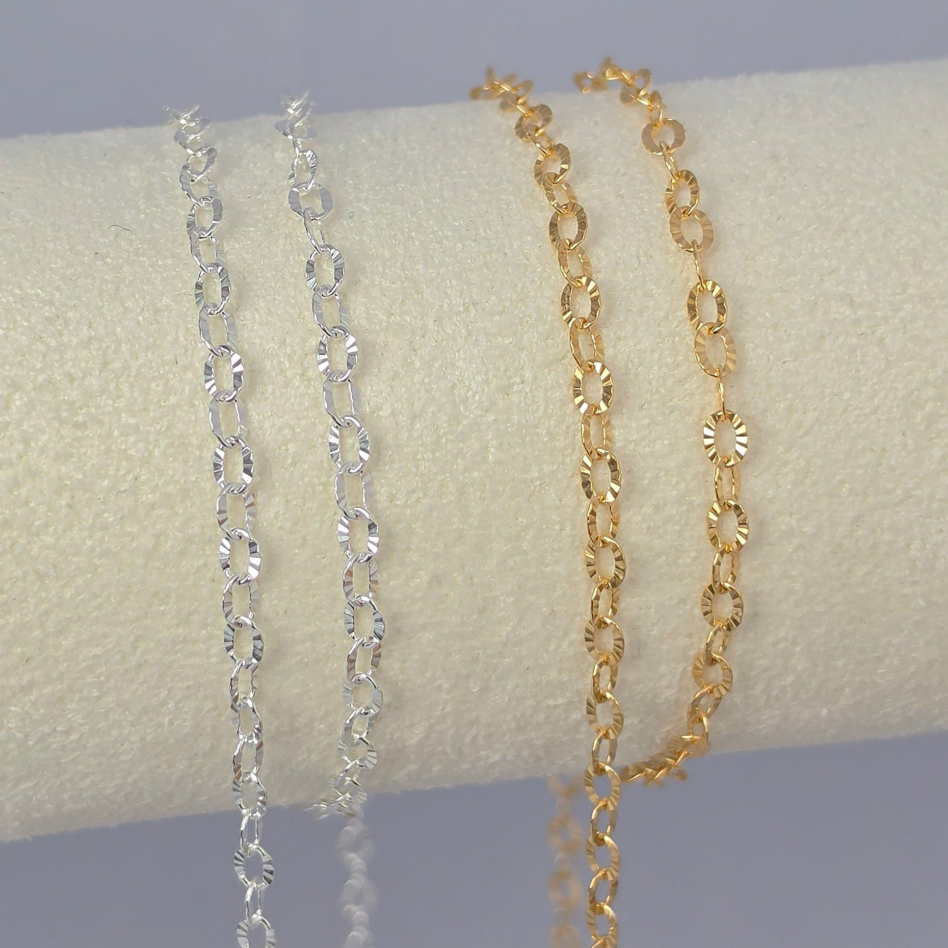 Italian Oval Sunburst Chain