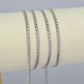 3mm PVD Stainless Steel Cuban Curb Chain