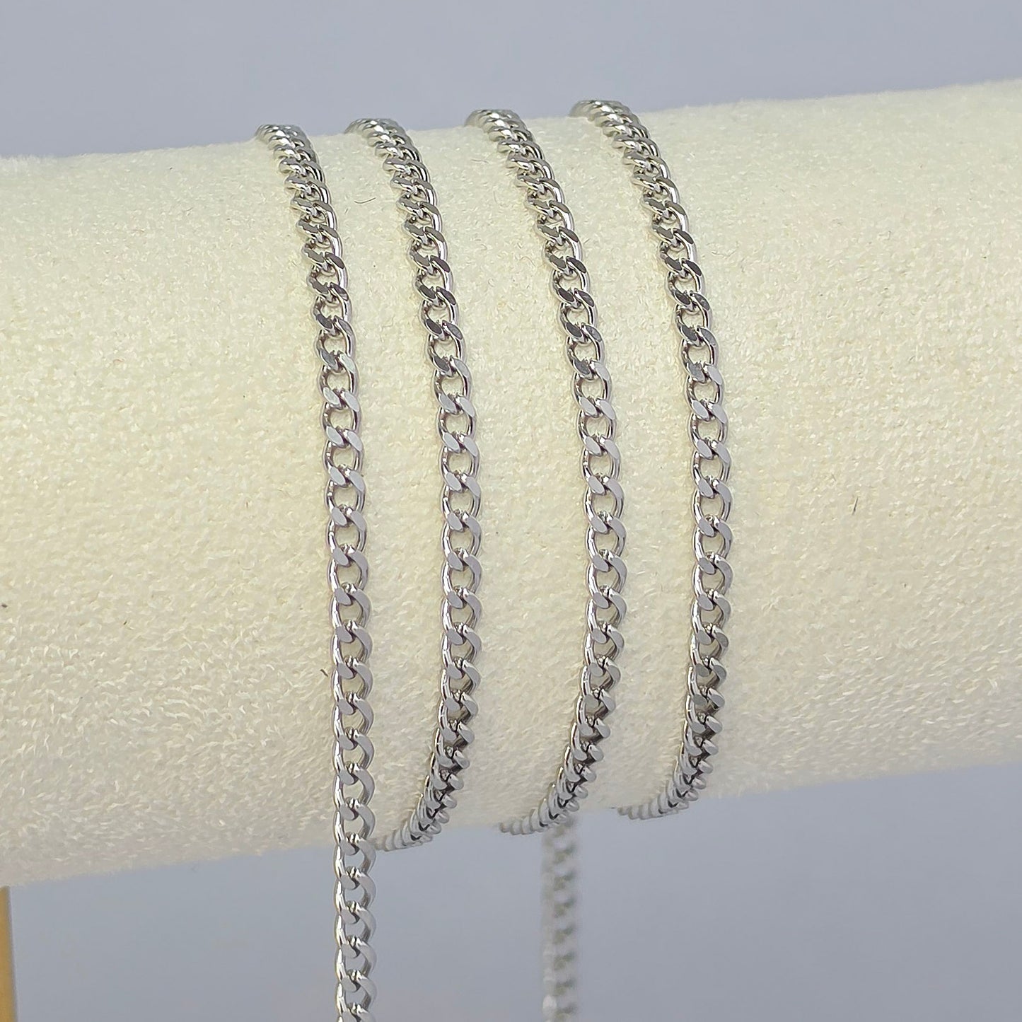 3mm PVD Stainless Steel Cuban Curb Chain