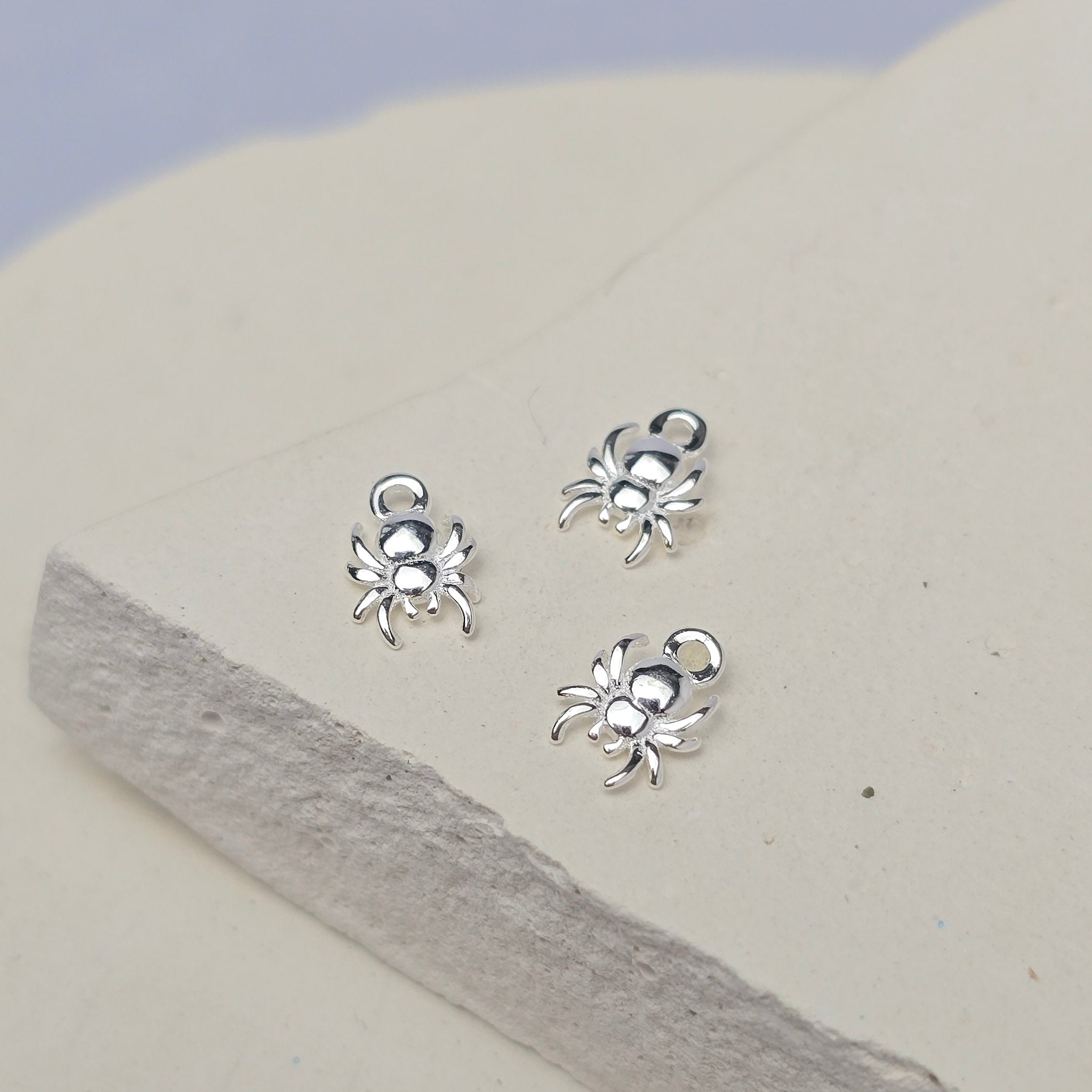 Sterling Silver Spider Charm