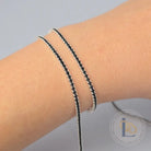 2mm Black Tennis Chain