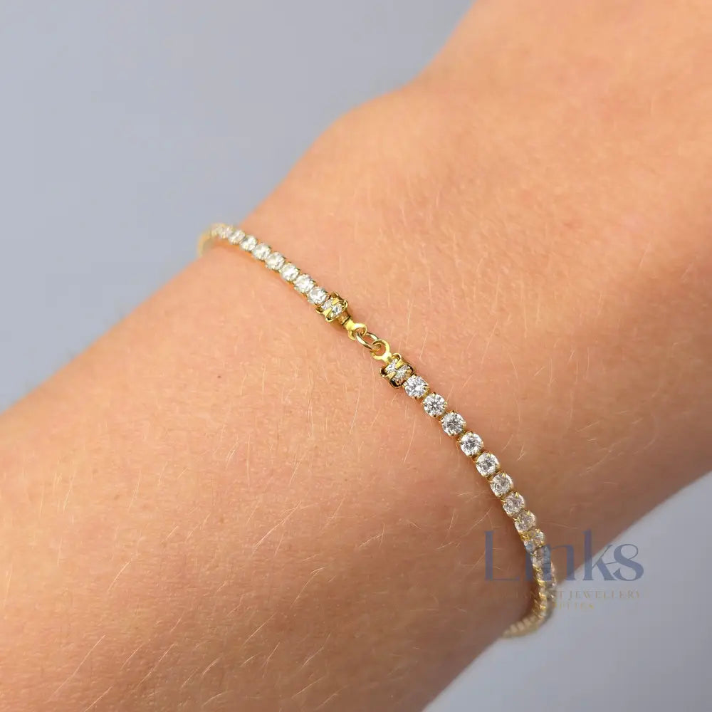 2mm Silver Tennis Chain