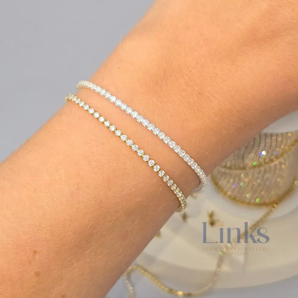 2mm Silver Tennis Chain