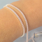 2mm Light Pink Tennis Chain