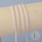 2mm Light Pink Tennis Chain