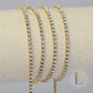 2mm PVD Stainless Steel Tennis Chain - 14K Gold PVD / 1 Meter