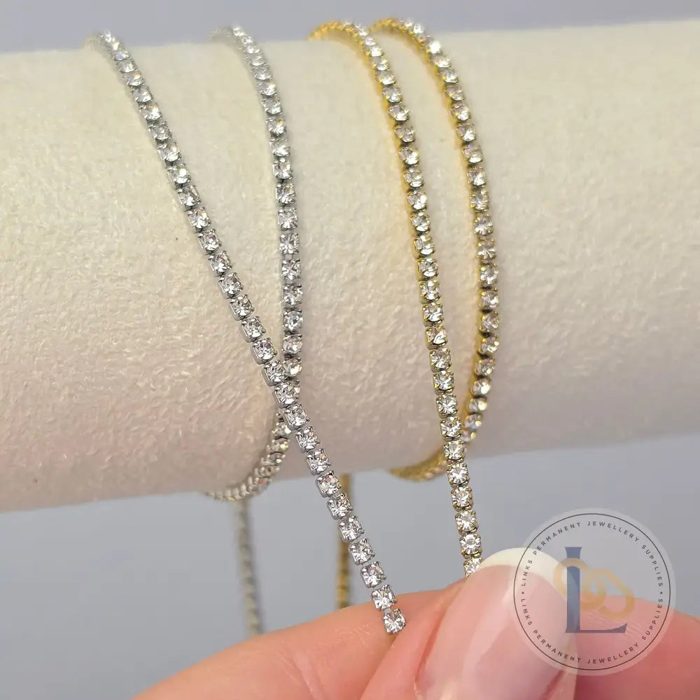 2mm PVD Stainless Steel Tennis Chain