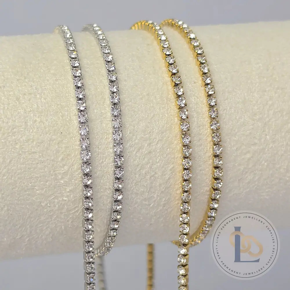 2mm PVD Stainless Steel Tennis Chain