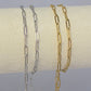 3mm PVD Stainless Steel Paperclip Chain