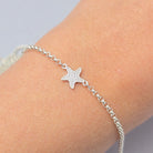 Sterling Silver Cubic Zirconia Starfish Connector