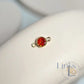 4mm Gold Filled Birthstone Connector Charm - Links Permanent Jewellery Supplies