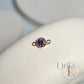 4mm Gold Filled Birthstone Connector Charm - Links Permanent Jewellery Supplies