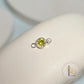 4mm Sterling Silver Birthstone Connector Charm - Links Permanent Jewellery Supplies