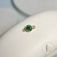 4mm Sterling Silver Birthstone Connector Charm - Links Permanent Jewellery Supplies