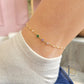 3mm & 4mm Round Birthstone Connector Charm Connector Charms
