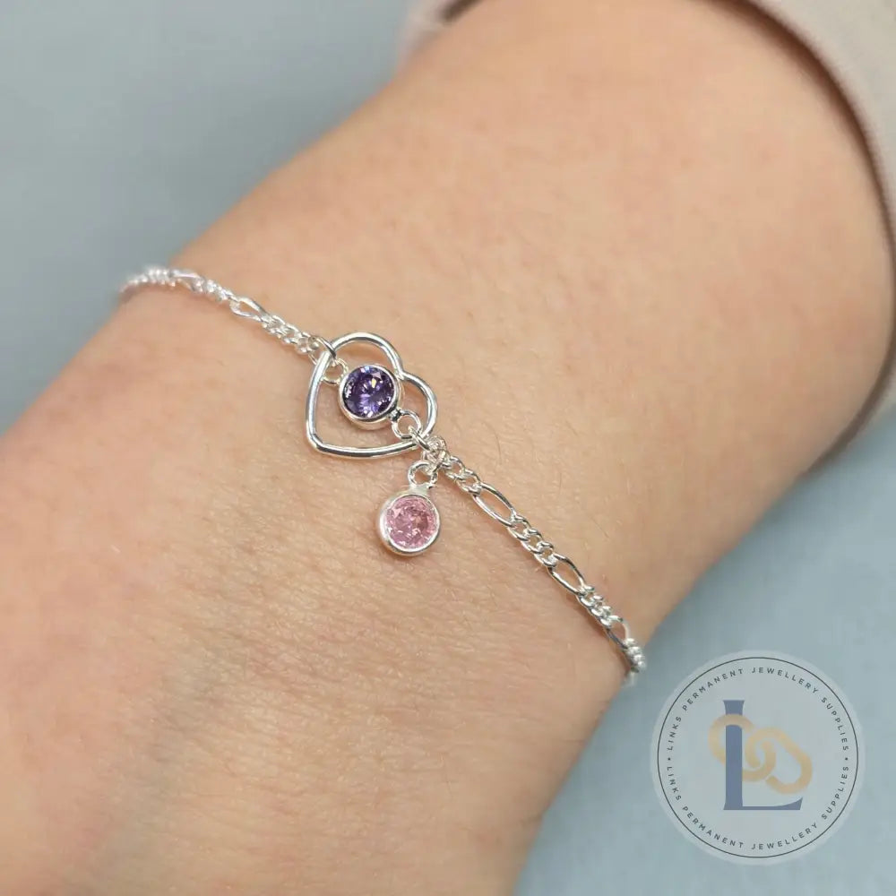 3mm & 4mm Round Birthstone Pendant Charm Charms