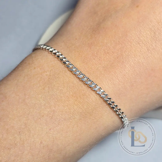 Sterling Silver 3Mm Chunky Curb Chain