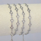 PVD Stainless Steel Clover Chain - Stainless Steel / 1 Meter