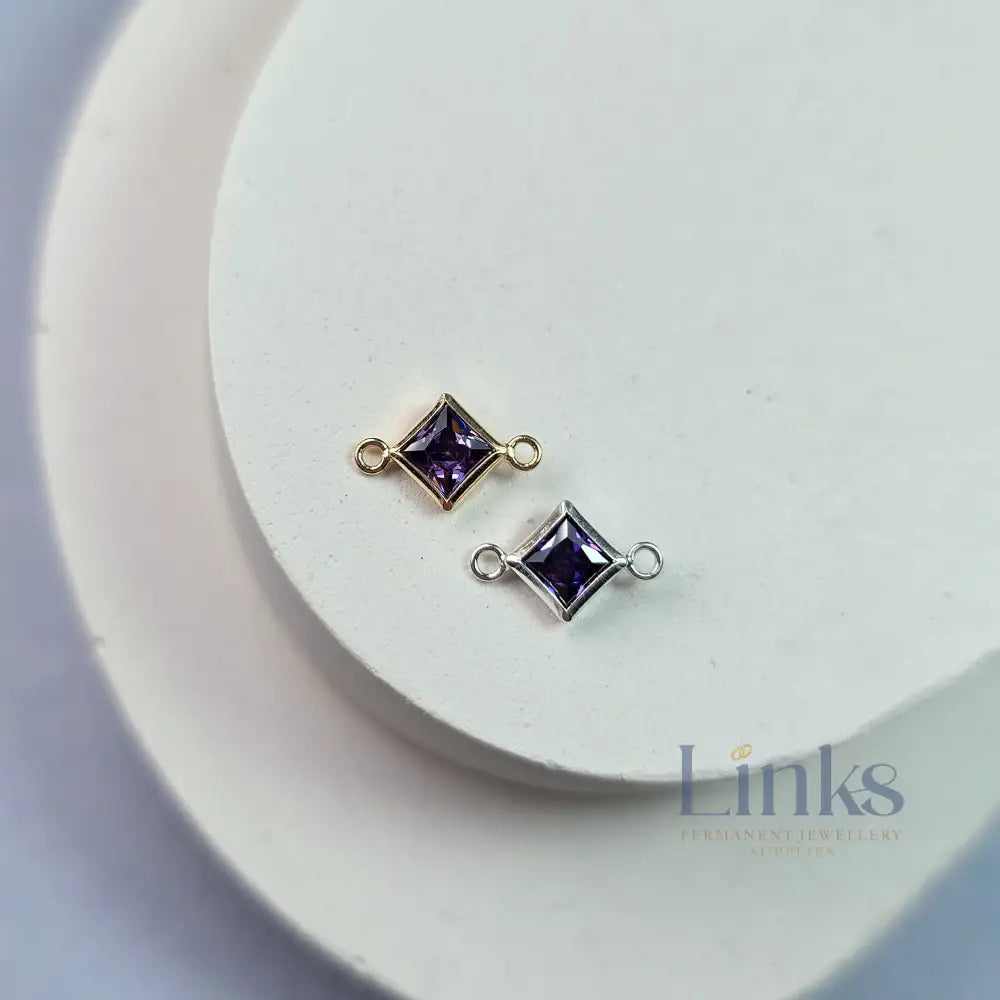 4Mm Crystal Diamond Connector