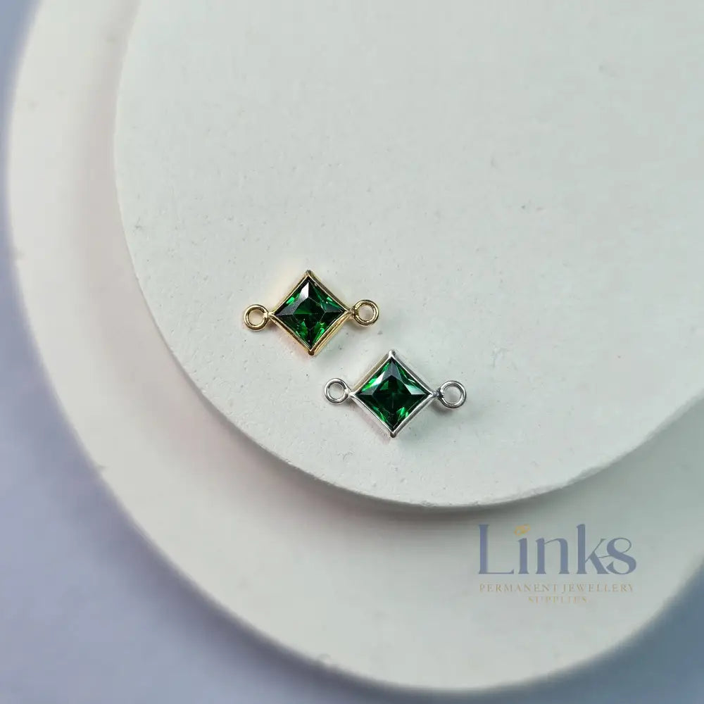 4Mm Crystal Diamond Connector